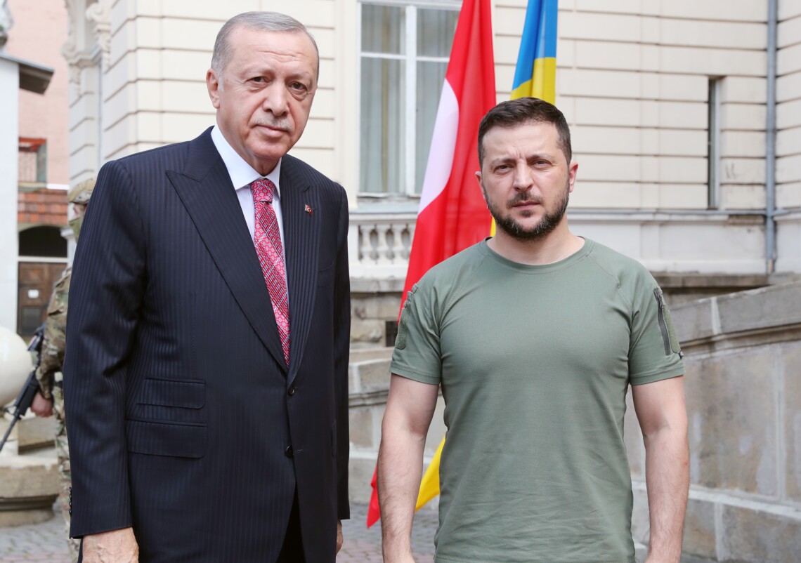 Зеленський обговорив з Ердоганом розслідування підриву Каховської ГЕС